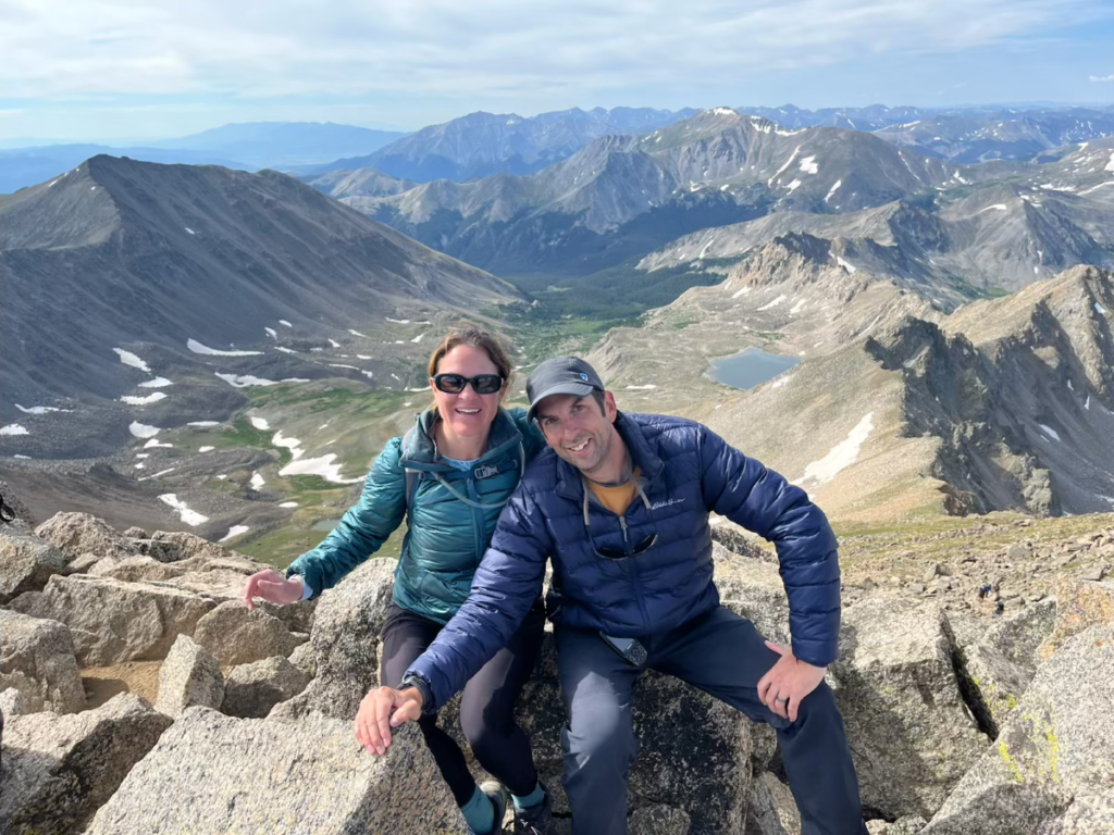 top of mount harvard