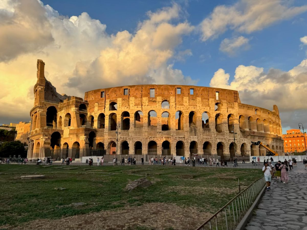 the colosseum in rome